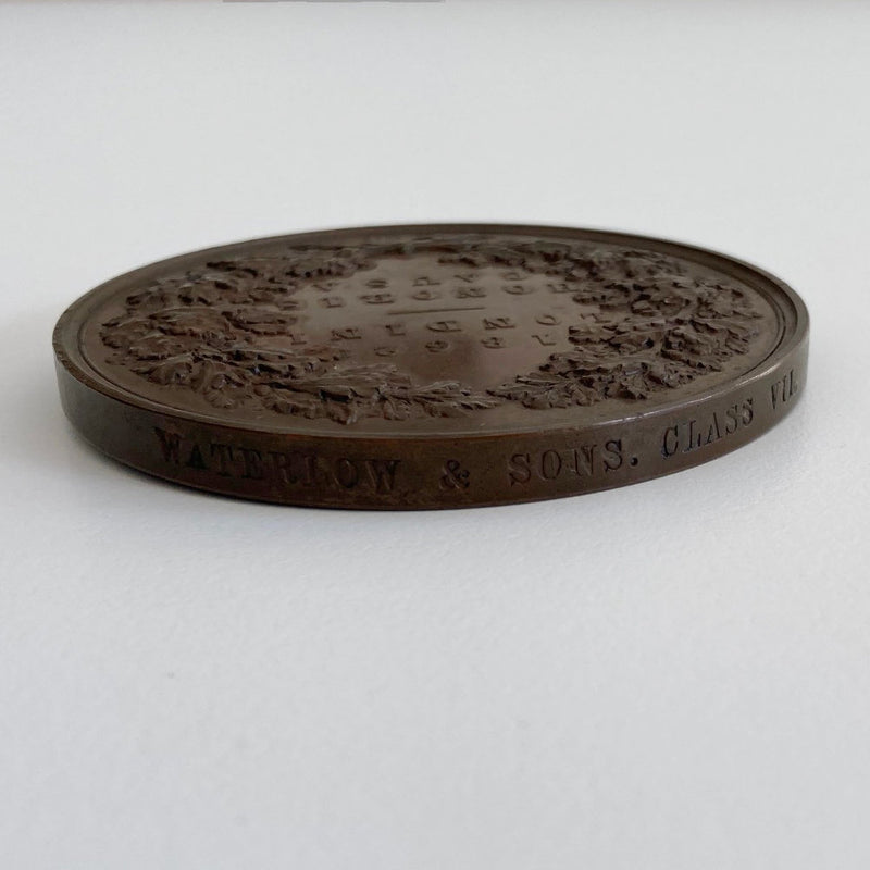 Cased 1862 London International Exhibition Medal for Waterlow & Sons - Bank of England Printers