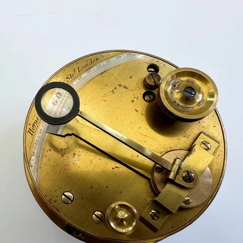 Early Victorian Pocket Sextant by Horne & Co of Newgate Street London