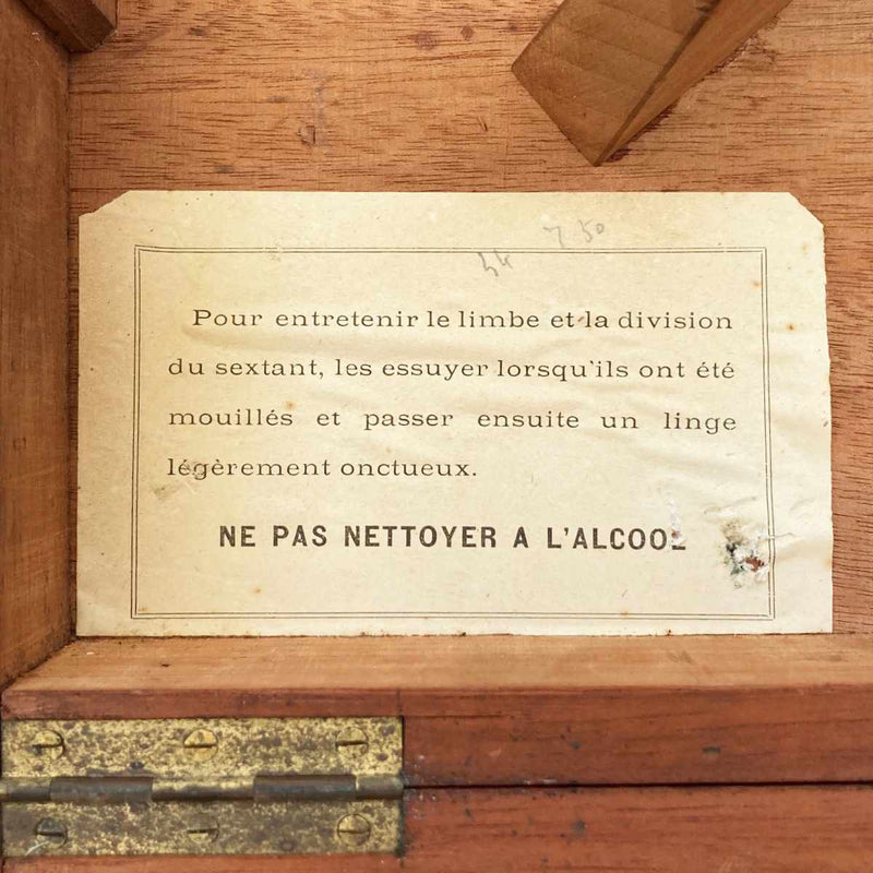 LEGION D’HONNEUR PRESENTATION MARINE INSTRUMENTS FOR FRENCH NAVAL OFFICER MARCEL ANDRE RAOUL EBSTEIN KALFA BY A HURLIMANN PARIS