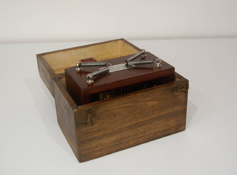 Rare Cased Aviation Bourdon Tube Barograph by Richard Freres of Paris