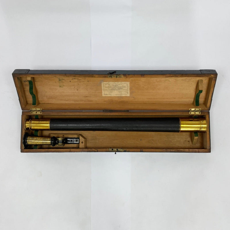 Victorian Boer War Period Telescope by Gregory for the Royal Warwickshire Volunteers