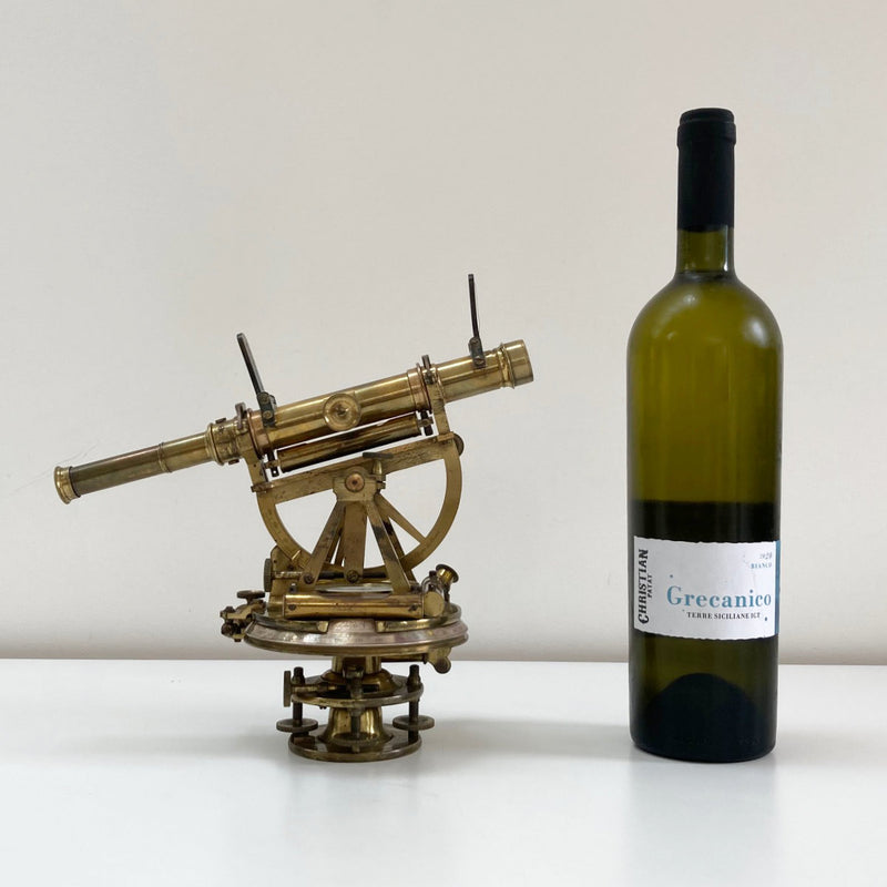 William IV Cased Miniature Altazimuth Theodolite by Cox of Devonport