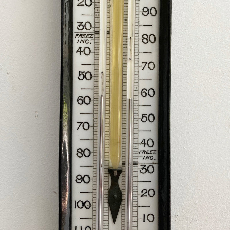 Mid Victorian Self Registering Max Min Thermometer in Case by Negretti & Zambra