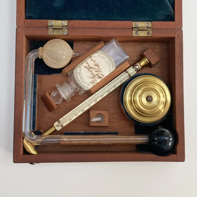 Early Nineteenth Century Cased Daniells Hygrometer by John Newman London