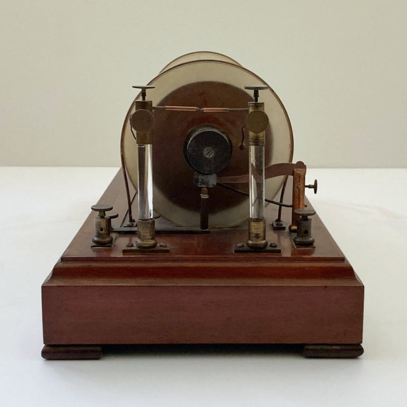 Rare Early Induction Coil or Ruhmkorff Coil by Heinrich Daniel Ruhmkorff