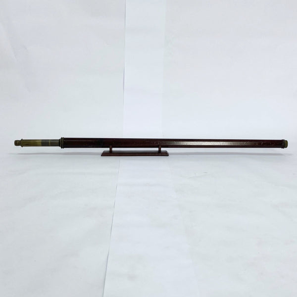 Mid-Eighteenth Century Octagonal Reverse Taper Marine Telescope by Edward Nairne