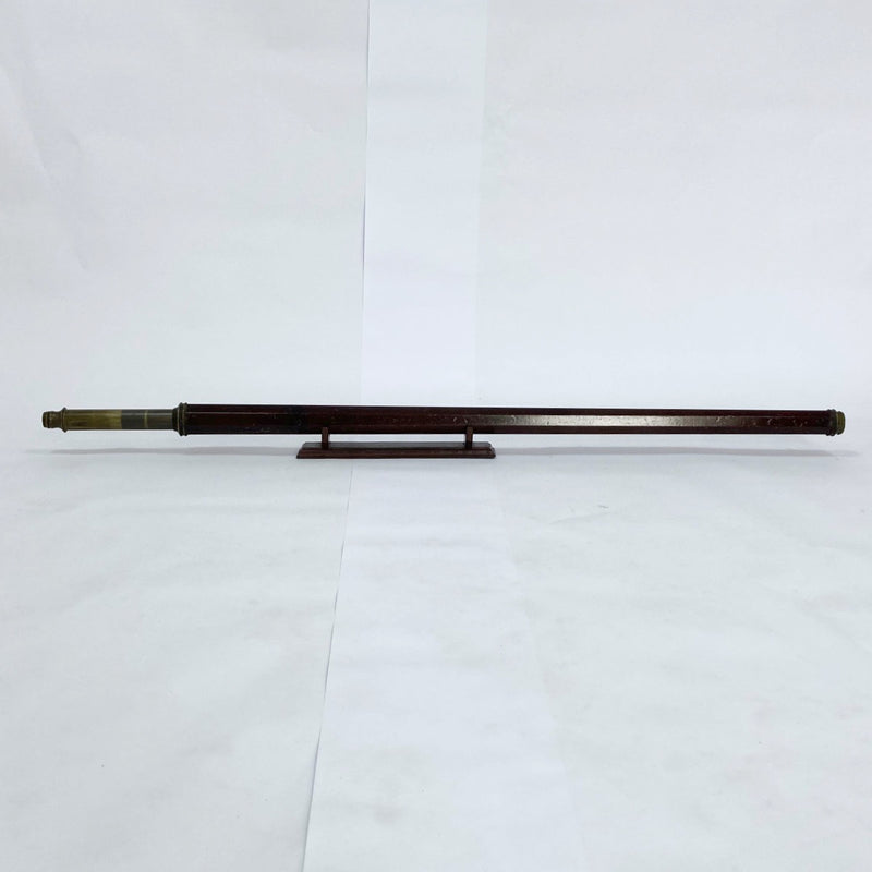 Mid-Eighteenth Century Octagonal Reverse Taper Marine Telescope by Edward Nairne