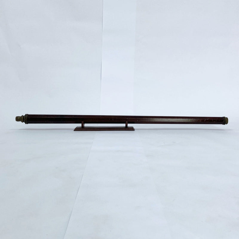 Mid-Eighteenth Century Octagonal Reverse Taper Marine Telescope by Edward Nairne