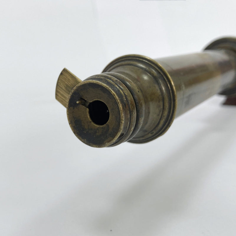 Mid-Eighteenth Century Octagonal Reverse Taper Marine Telescope by Edward Nairne