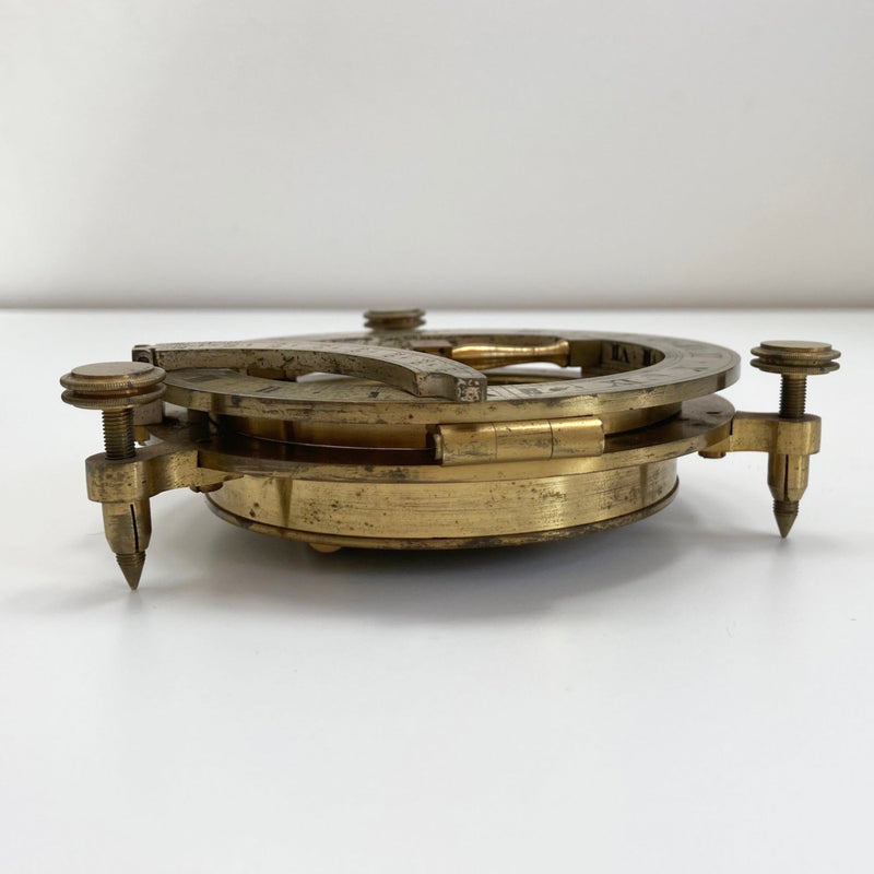 Georgian Universal Equinoctial Sundial by Robert Brettell Bate London