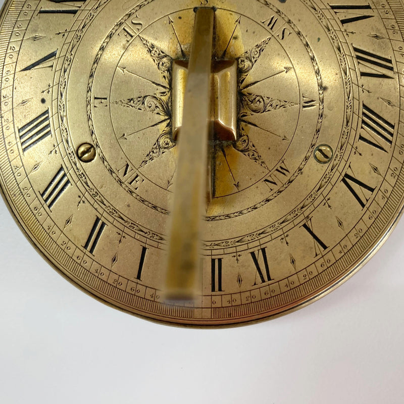Georgian Five Inch Sun Dial by Matthew Berge - Royal Observatory Interest