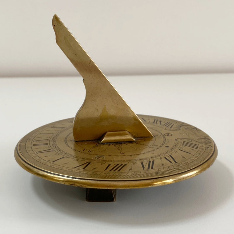 Georgian Five Inch Sun Dial by Matthew Berge - Royal Observatory Interest