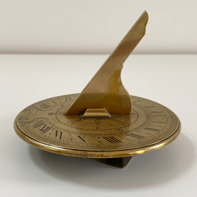 Georgian Five Inch Sun Dial by Matthew Berge - Royal Observatory Interest