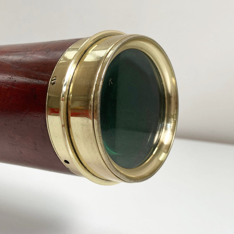 Napoleonic Period Cased Marine Telescope by Gilbert & Sons London