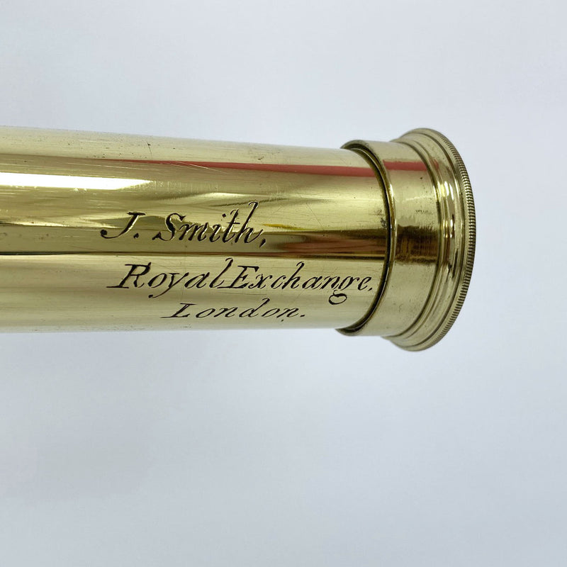 Regency Period Cased Telescope on Stand by Joseph Smith of Royal Exchange London