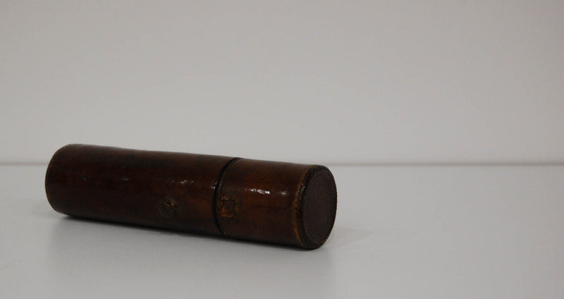 Small George III Three Draw Telescope by Matthew Berge (Late Ramsden) London