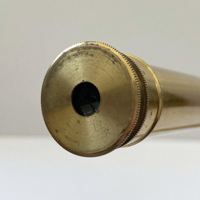 Small Georgian Cased Library Telescope on Stand by Matthew Berge London