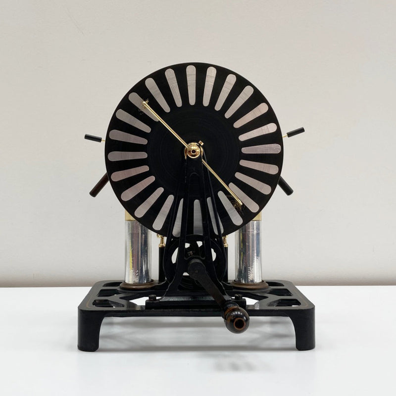 Edwardian Period Wimshurst Machine or Electrostatic Generator