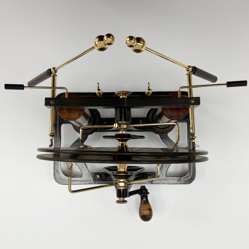 Edwardian Period Wimshurst Machine or Electrostatic Generator