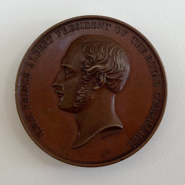 Great Exhibition Royal Commission Services Medal to Robert Stephenson Engineer