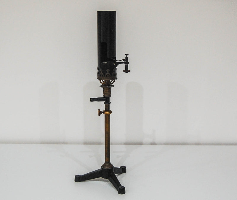 Late Victorian Gas Mantle Galvanometer Lamp by Auerlicht Germany