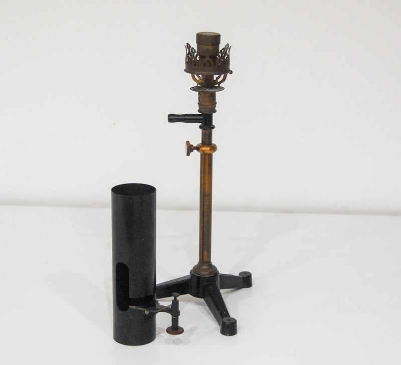 Late Victorian Gas Mantle Galvanometer Lamp by Auerlicht Germany