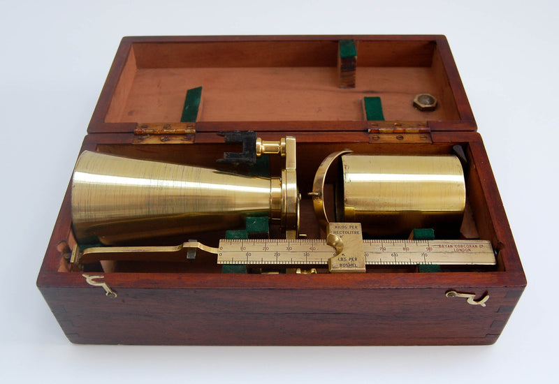 Rare Late Victorian Chondrometer or Grain Scale by Bryan Corcoran Ltd London