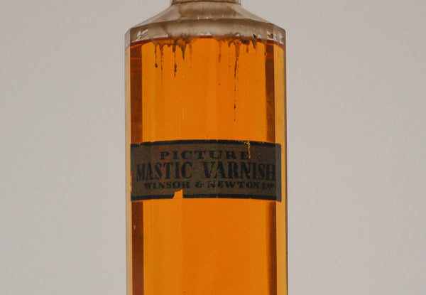 Late Victorian Bottle of Mastic Picture Varnish by Winsor & Newton Ltd
