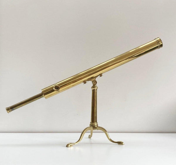 Early Nineteenth Century Library Telescope on Stand by Thomas Harris & Son London - Jason Clarke Antiques