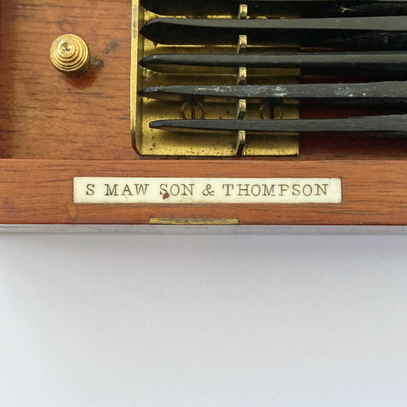 Mid Victorian Surgical Post Mortem Instrument Set by S Maw Son & Thompson
