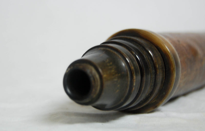 Mid-Eighteenth Century Three Draw Pasteboard Telescope