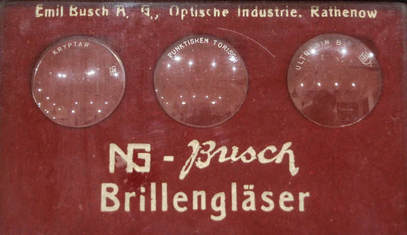 Opticians Spectacle Lens Display by Busch AG, Rathenow Germany