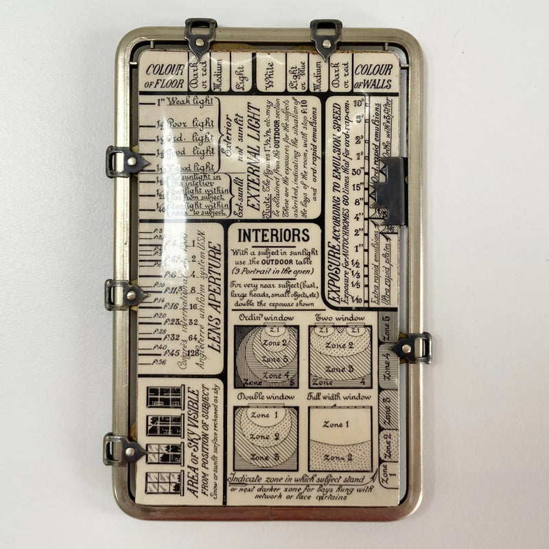 Le Posographe Photographic Exposure Calculating Machine by Auguste Kauffman