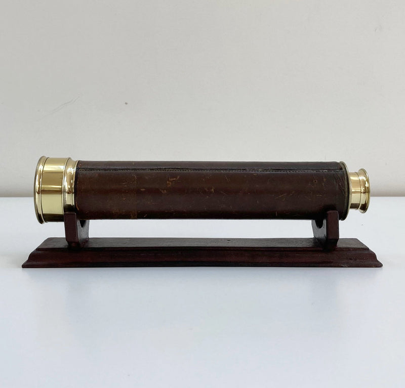 Victorian Telescope by Troughton & Simms with East India Company Engineers Dedication