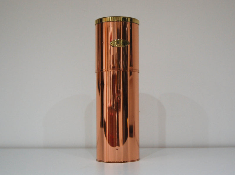Edwardian Snowdon Pattern Copper Rain Gauge by Negretti & Zambra