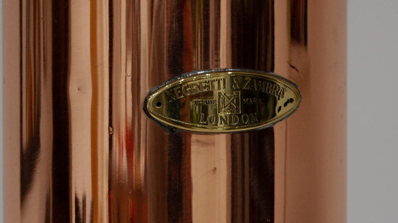 Edwardian Snowdon Pattern Copper Rain Gauge by Negretti & Zambra