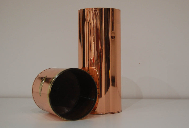 Edwardian Snowdon Pattern Copper Rain Gauge by Negretti & Zambra