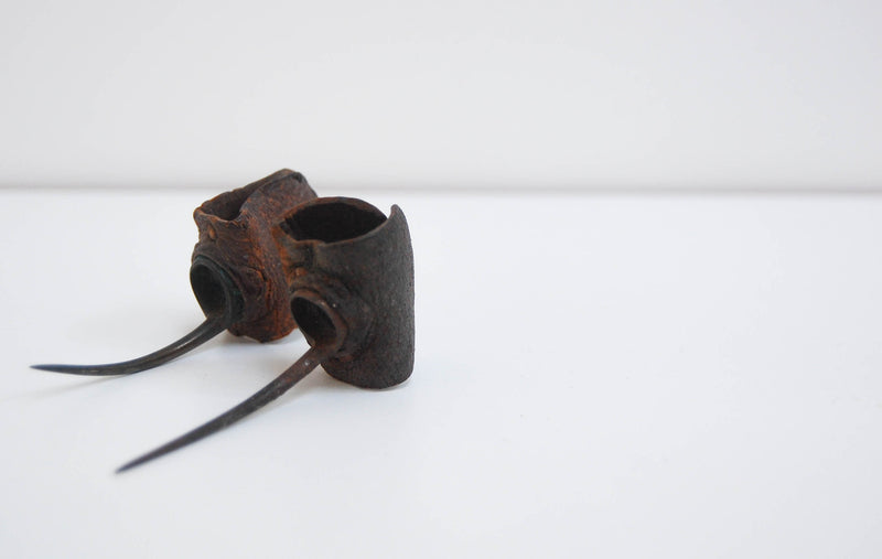 Pair of Eighteenth Century Cockfighting Spurs