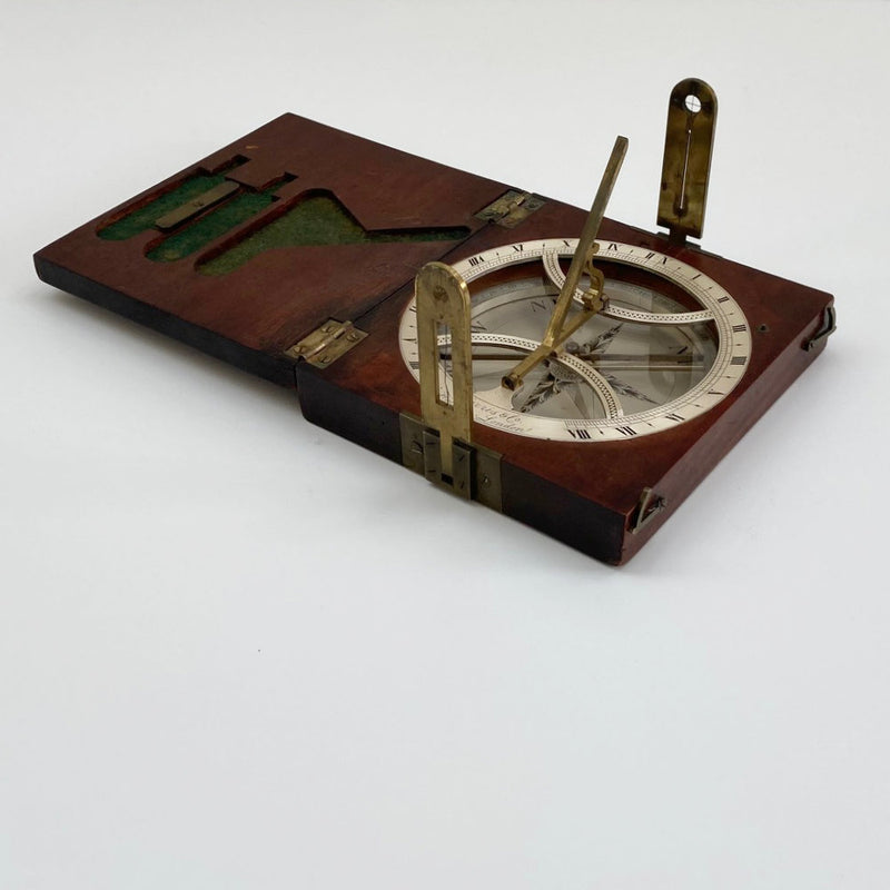 Georgian Surveying Compass & Sundial by William Harris & Co London