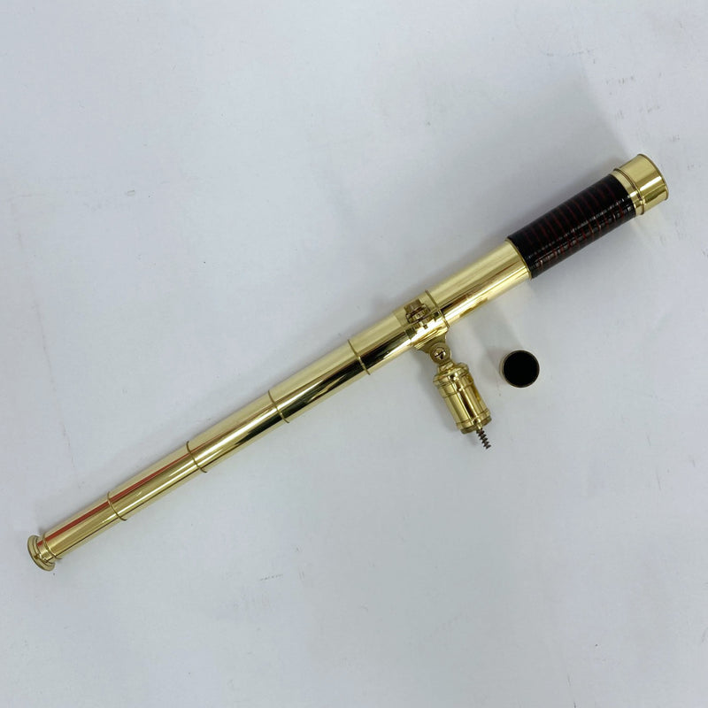 Early Victorian Cased Miniature Baleen Telescope by WE & F Newton of Fleet Street