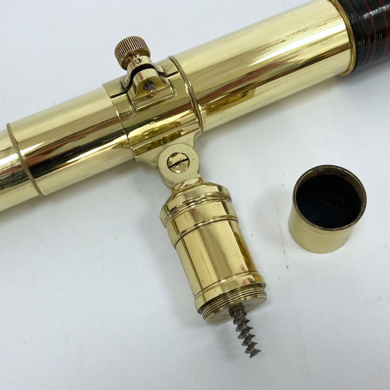 Early Victorian Cased Miniature Baleen Telescope by WE & F Newton of Fleet Street