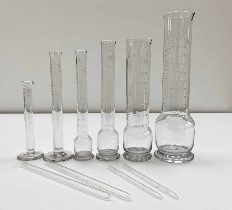 Victorian Set of London County Glass Measures by The York Glass Co Ltd