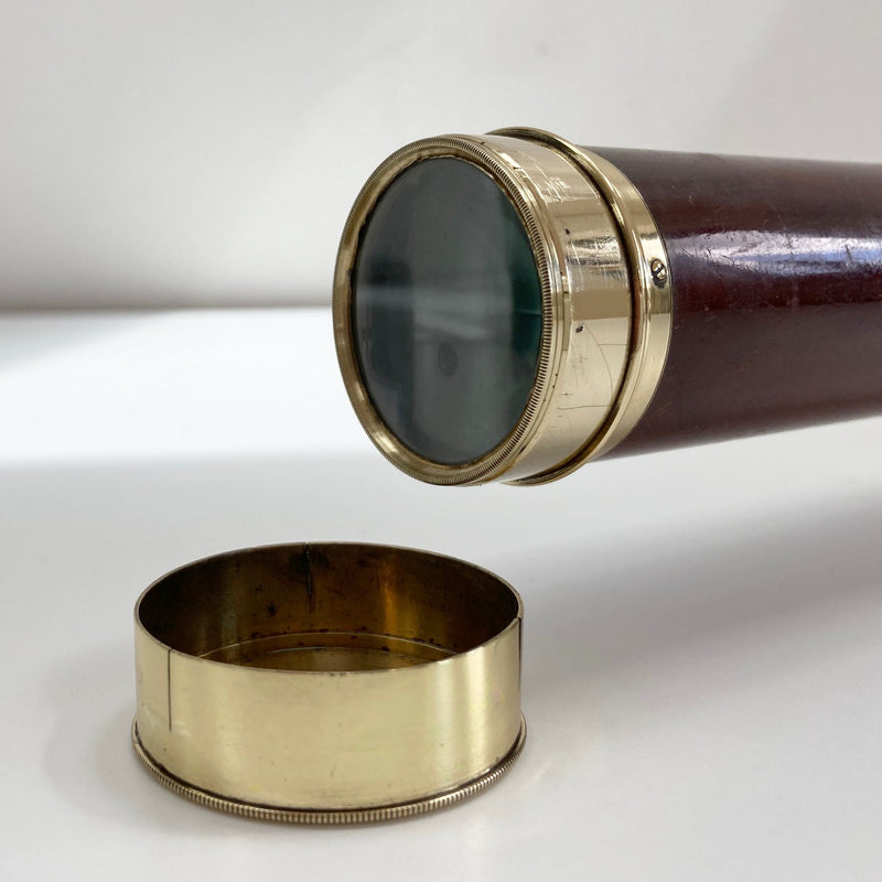 George IV Telescope with Secret Pancratic Eye Tube by John King of Bristol