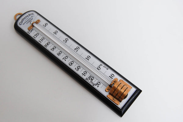 Mid-Victorian Wall Thermometer by Chadburn & Son of Fenchurch Street London