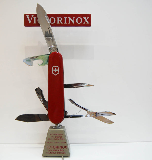 Rare Swiss Army Knife Electric Retail Display Automaton by Victorinox