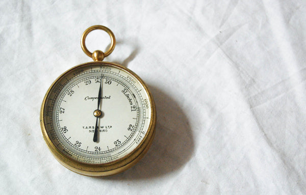World War II Period Military Compensated Barometer & Altimeter by TA Reynolds Son & Wardale - T.A.R.S & W. Ltd