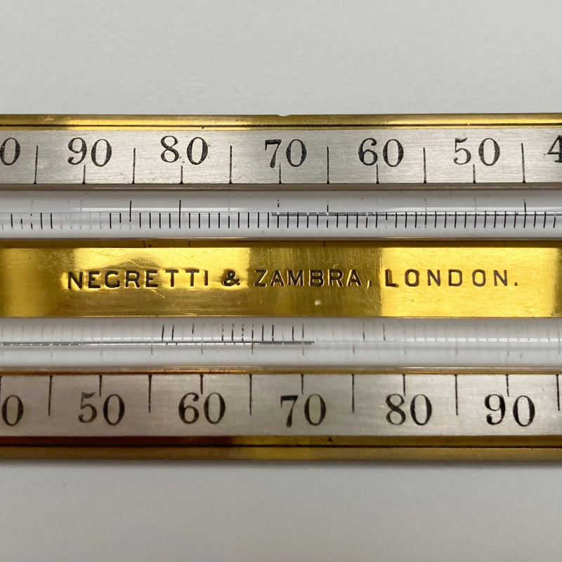 Victorian Mason's Hygrometer on Stand by Negretti & Zambra of London