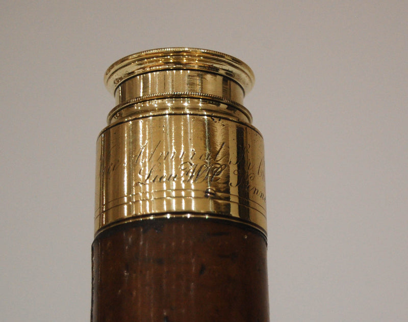 Vice-Admiral Sir Charles Paget's Marine Telescope by George Stebbing of Portsmouth