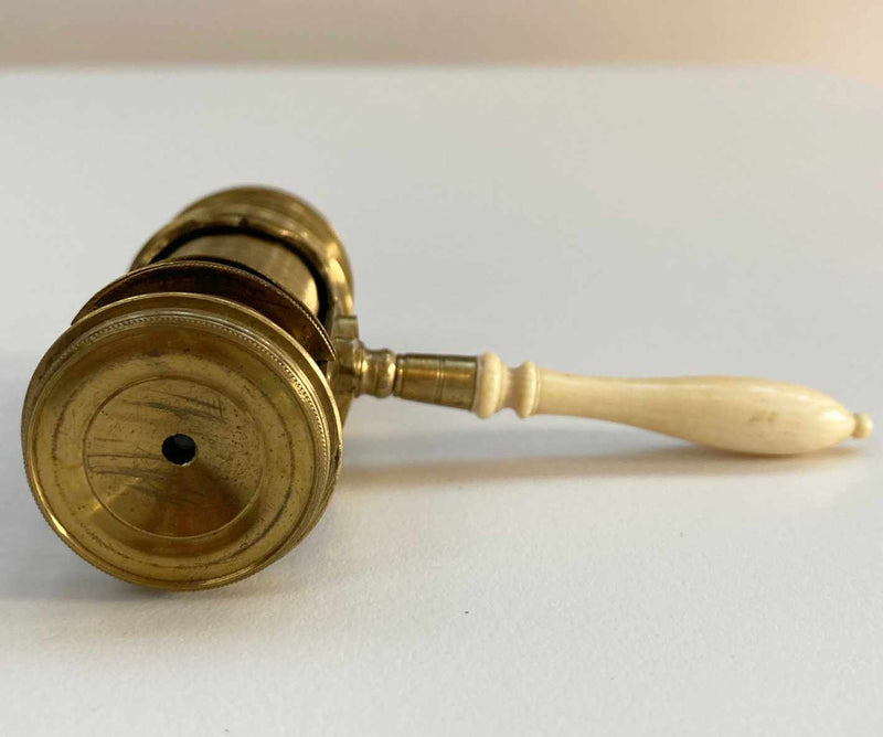 Eighteenth Century Wilson Type Screw Barrel Pocket Microscope