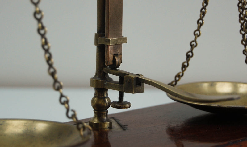 Early Victorian Set of Apothecary Scales